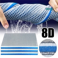 WOAY 1Pcs Aquarium Filter Sponge, High-Density 8-Layers Biochemical Filter,  8D Cotton Sponge Aquari