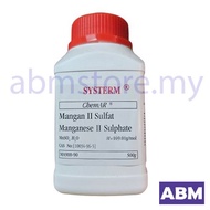 Manganese 2 Sulfate AR / Mangan 2 Sulfat AR, Systerm (500g) CAS No: 10034-96-5