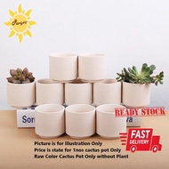 Ready Stock Paintable Succulent Pottery Vase / Ceramic Flower Pot / 小花盆 / 多肉小花盆