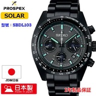 SEIKO PROSPEX SPEEDTIMER 精工 日本製手錶 The Black Series SBDL103 JDM日版