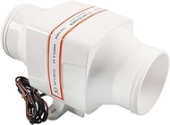Vuzmode 12V In Line Marine Bilge Air Blower Fan Yacht RV Bus Engine Boat Bilge Ventilation Exhaust 3