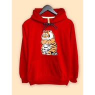 Cute Fat Tiger Hoodie Jacket Chinese New Year Tiger