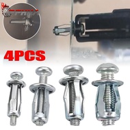 Ppha หมุดย้ำ4ชิ้น,M6 M4 M5 M8หมุดโลหะสลักเกลียวกลวงป้ายติดผนังยึดน็อตสกรูป๊อป
