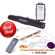 New Jebao Wifi Cross Flow Wavemaker Aquarium Smart Pump with Double Impeller, LCD screen Controller 