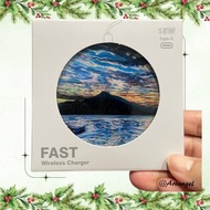 天使畫廊15W手機極速無線充電盤/聖誕禮物 限量供應 免運優惠中