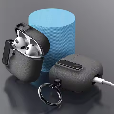 Protective Case For Airpods 4 Apple Earphone Cover Silicone Protective Case For Airpods 4 Wireless E