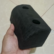 10 WHEELER TRUCK WINGVAN Rear Suspension Rubber Damper / Bump Stopper — 2-Holes Type