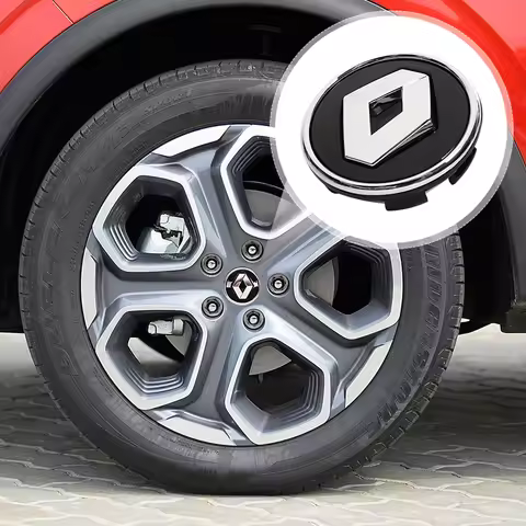 4Pcs 56mm Car Styling Wheel Center Cap Hub Replaced Covers For Renault Clio Sandero Captur Megane R5