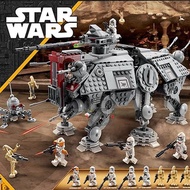 Compatible with Lego Star Wars AT-TE Walking Robot 75337 Children Assembled Building Block Toy Gift 