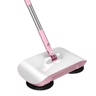 Manual Sweeper Push Type Non-Electric Floor Sweeper 2-in-1 Carpet and Floor Manual Sweeper