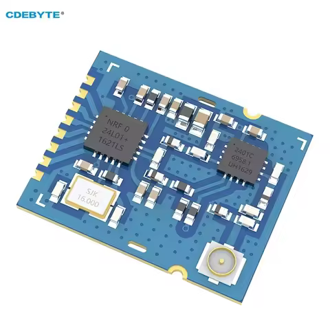 nRF24L01P Wireless Module CDEBYTE E01-ML01SP4 2.4GHz 20dBm 100mW nRF24L01+ PA LNA IoT 2Mbps SMD Wire