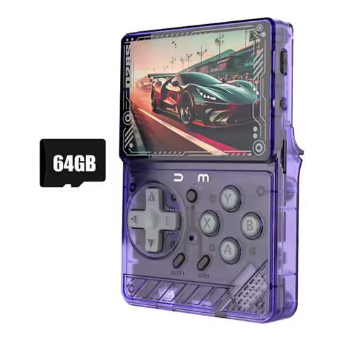 LC-Mini Handheld Video Game Console 64GB+10,000 Games Pocket Retro Video Player For GBA PS1 GB PSP M