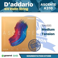 D'addario A310 4/4 Ascente Violin String Set - Violin String