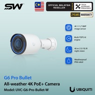 Ubiquiti UVC-G6-Pro-Bullet-W G6 Pro Bullet 4K HDR PoE Professional Security Camera