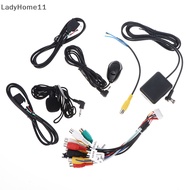 LH  1/3/4/5PCS 4G WiFi Antenna Output AUX RCA SIM Card Slot USB Rear View Backup Camera GPS BT Adaptor Car Radio 20 PIN Power Cable n