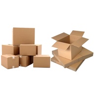 Cardboard box 10x5x3 cm cardboard packing plain and 4mm thick C FLUDE
