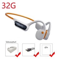 Bone Conduction หูฟังบลูทูธไร้สาย IPX8 กันน้ํา MP3 เครื่องเล่น Hifi หูฟังหูฟังพร้อมชุดหูฟังไมโครโฟนส
