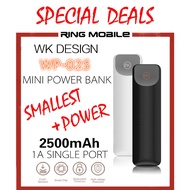Wk Design Meng Rice series WP-025 2500mAh Mini Power Bank