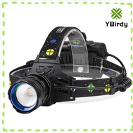 YRBWDYZDH LED Headlamp, 30W White Light Powerful Flashlight, Waterproof Powerful Flashlight Headlamp