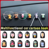 Multifunctional car cartoon hook car hook cute cartoon hook car front hook seat back Hook car storag