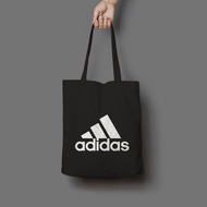 HITAM The Latest Complete Black Canvas Totebag For Men And Women - Totebag Bags Can Be Used For Adidas Motif Schools