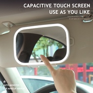 LED Mirror Car Makeup Mirror With Led Light Cermin Kereta Cermin Pandang Belakang Kereta CERMIN MINI