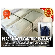 PP 24x36 PLASTIK TOTO/24x52 PLASTIK BAJU KURUNG (5KG)
