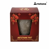 [CNY Edition] Artstone Claire Grower D13 H14 x 2pcs / Flower Cache Pot / Pasu Bunga Modern / Marble 