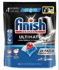 ฟินิช อัลติเมท พลัส น้ำยาล้างจานชนิดเม็ด สำหรับเครื่องล้างจาน Finish Ultimate Plus Dishwasher Deterg