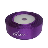 Ribbon satin 2.5 cm PURPLE