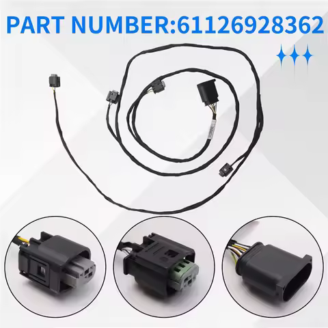 For BMW 5 Series E60 Front Bumper Parking Sensor Wiring Harness Front Bumper PDC Wiring Harness PDC 