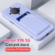 Honor X9c Honor X9b 5G Candy Card Slot Wallet Silicone Soft Casing For Honor X9c 5G Honor X9b X9 X 9
