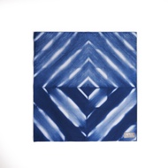 NAPATSARA - ชุดสำหรับชายหาด สีครามธรรมชาติ Signature Natural Tie-Dye square scarf
