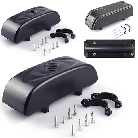 1set E-Bike Moped Scooter Controller Box Small/Large Case Ebike Conversion Kit Plastic Black Cycling