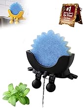 Cute Hanging Sponge Holder with Drainage – Keeps Your Sponge Dry & Smiling, For Scrub Daddy Holder, 