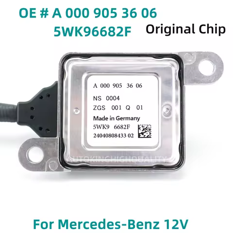 Nitrogen Oxygen Sensor A0009053606 5WK96682F 12V For Mercedes-Benz W205 W166 W164 X164 W221 5WK9 668