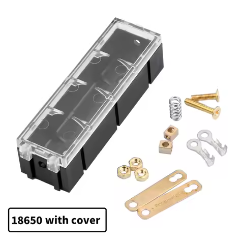 18650 Splicable Battery Slot DIY 18650 Battery Case 18650 21700 20700 Holder High-Current Copper Pil