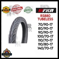 [FKR] RS880 Tubeless Tayar Tyre 70/90-17 80/90-17 90/90-17 100/70-17 110/70-17 110/80-17 140/70-17