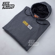 SWEATER HOODIE PREMIUM  ZERO.SECOND LONGING NEVER STAY TURKIS- HOODIE DISTRO KOREAN STYLE - HOODIES 