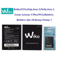 แบตเตอรี่ Wiko View Robby (5251)/lenny4 plus(3913)/Lenny 4/Jerry 2(2610)/Jerry 3/Tommy 3/Sunny 4/Rninbow/Rninbow Jam 4G