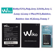 แบตเตอรี่ Wiko View Robby (5251)/lenny4 plus(3913)/Lenny 4/Jerry 2(2610)/Jerry 3/Tommy 3/Sunny 4/Rni