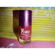 Sale! 65% off! YOKO Nail Polish Cutics Glossy Glitter #003