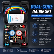 Aircond Meter Set Manifold Gauge Aircond Gas Meter R12 R22 R404A Air Cond Meter Gauge R12 R134 Air C