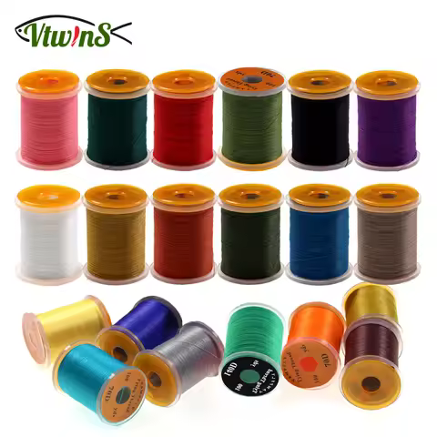 Vwtins1PCS 70D/140D Fly Tying Thread Standard Bobbin Making Fishing Flies Tying Material