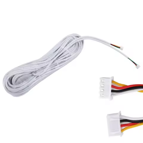 10M/20M/30M/40M/50M AVVR 4*0.12 4 Wire Copper Line for Video Intercom Color Video Door Phone Doorbel