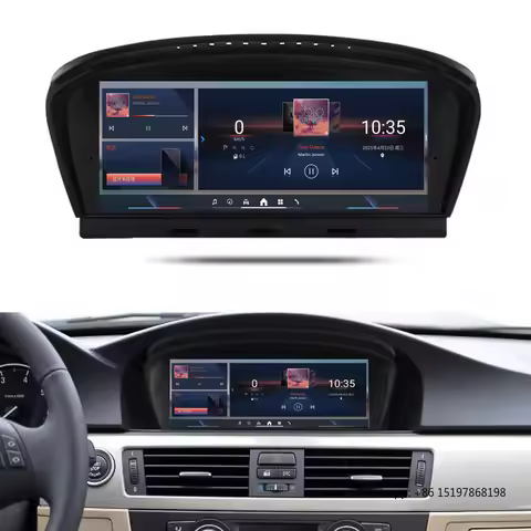NEW Android 13.0 8 Core 8.8'' Carplay Touch Screen Car Audio for BMW 3/5 Series E90 E60 E61 E62 Head
