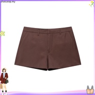 HFA Women's High Waisted Cotton Shorts