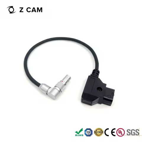 D-tap dtap to FGG 0B 2 Pin Male Teradek Power Cable for Z CAM E2C, E2 S6,E2 F6 F8 Camera