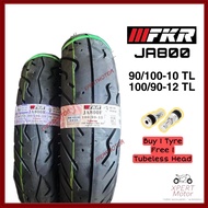 FKR JA800 90/100-10 100/90-12 Tayar Tubeless