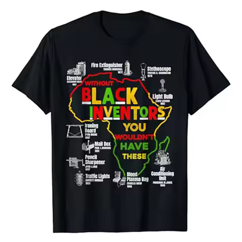 Black Inventors Black History Month African Mens Womens Kids T-Shirt Juneteenth Dashiki Educated I A
